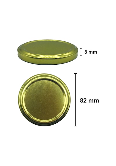 Afracam 660 Ml Metal Kapaklı Şeffaf Cam Kavanoz 12 Adet Siyah