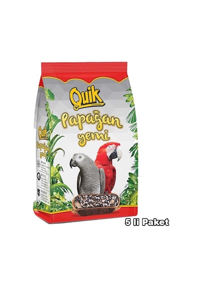 Quik Papağan Yemi 750 Gr X 5 Adet*