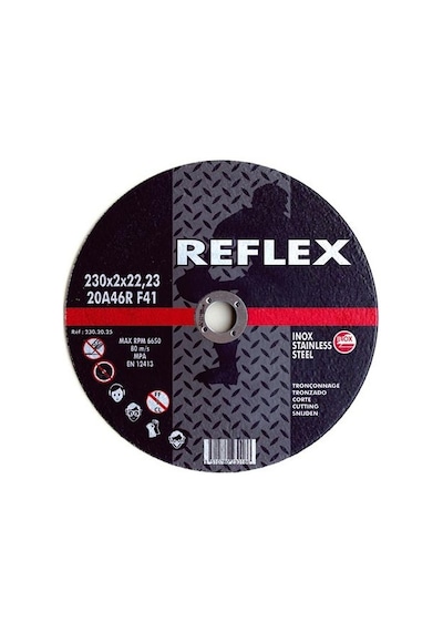Reflex Flex Taşı İnox Kesici 115x1.0x22.2 MM A46 T Fleks Taşı 50