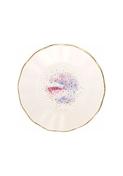 Porland Cosmos 6'lı Çay Tabağı 11cm Çok Renkli