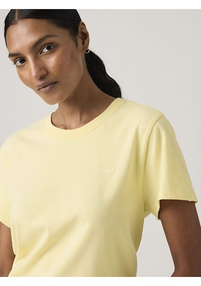 Levi's Kadın Favorite Cotton Sarı Tişört - 008c4-0000
