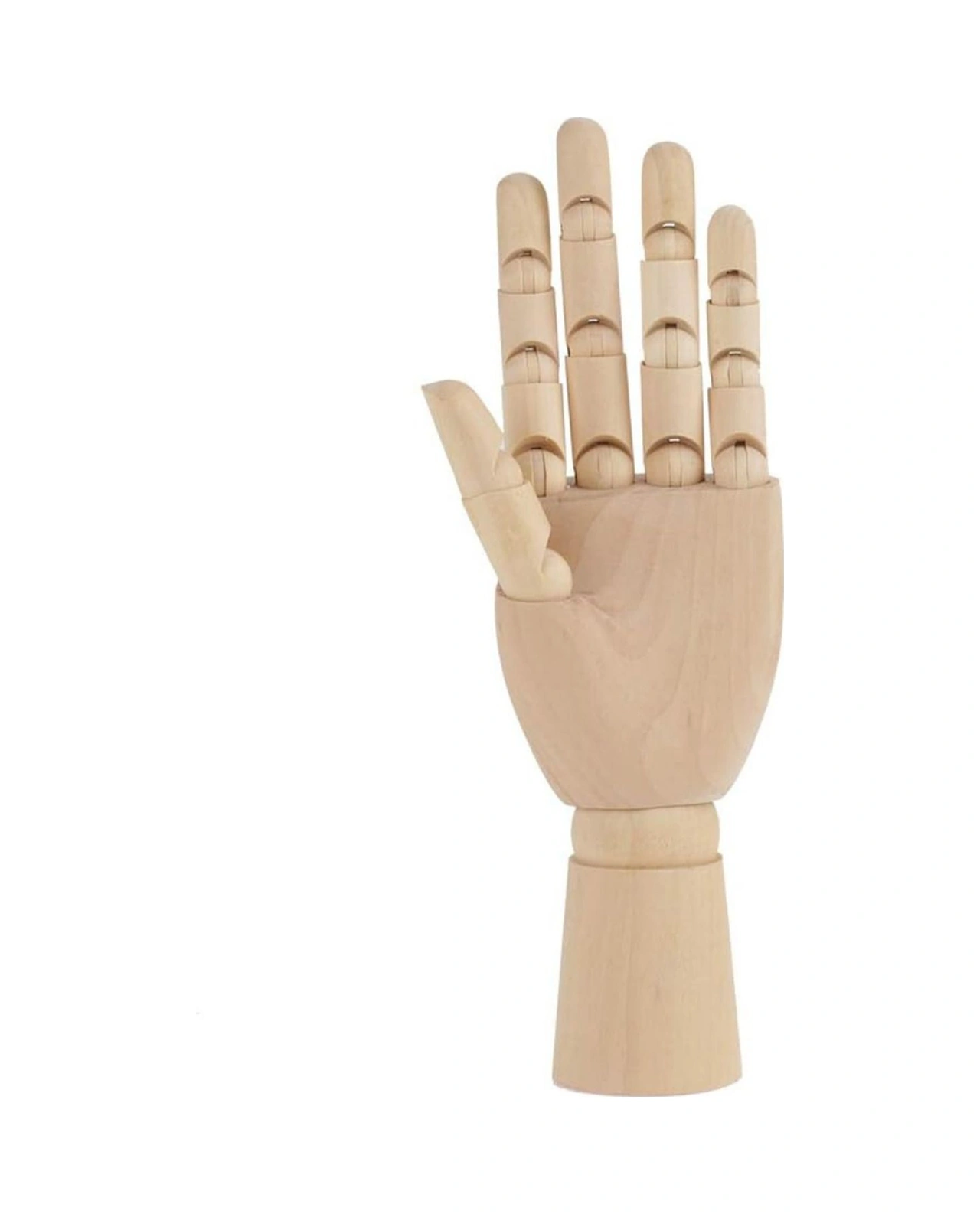 Ahşap Sol El 25 Cm-eskiz El Mankeni
