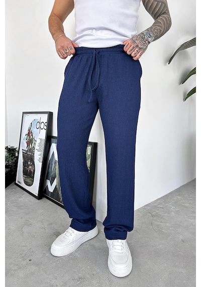 Lacivert Breeze Soft Baggy Pantolon Lacivert