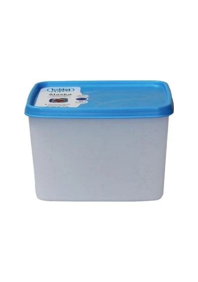 Alaska Nofrost Saklama Kabı 1,1 Litre Tekli -20 Dereceye Dayanıklı Mavi