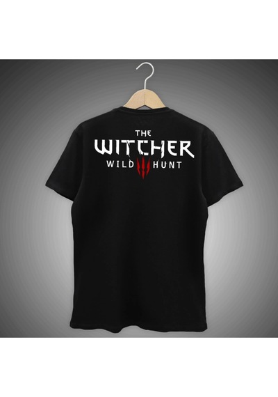The Witcher Tişört Siyah