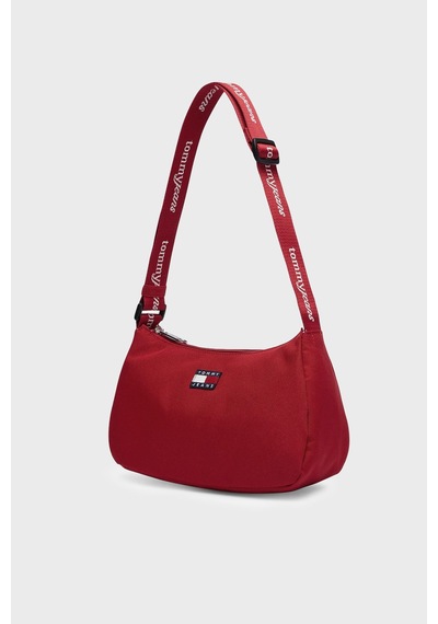 Tommy Jeans Logolu Ayarlanabilir Askılı Çanta Kadın Çanta Aw0aw18768 Xmp Kırmızı
