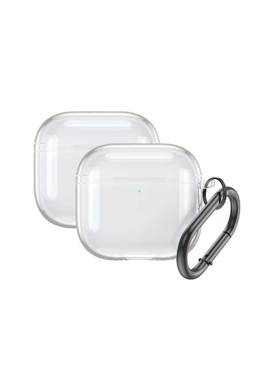 Airpods 3. Nesil Uyumlu Transparan Koruma Kılıfı Yeşil