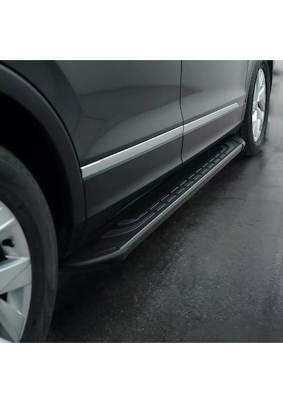 Citroen Jumpy Yan Basamak Seti - Siyah, Kısa Şase, Faba 2017+