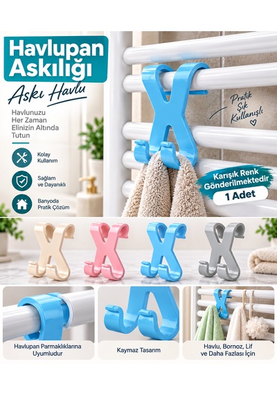 Havlupan Askılığı Askı Havlu - 1 Adet