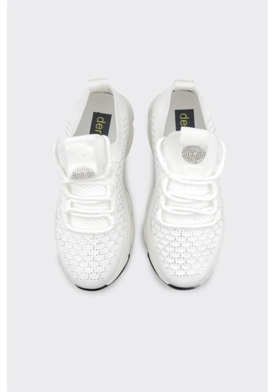 Derinet Comfort Taban Kadın Sneaker Beyaz Beyaz