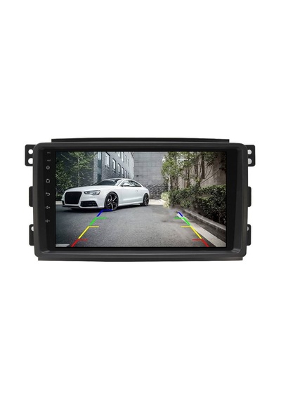 Mercedes Fortwo - Forfour Araç Multimedya Android Ekran Carplay Double Teyp 4+64 9" 04-10 Black Cadence
