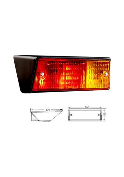 Deutz Traktör Stop Lambası Sağ 832135-Rh