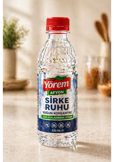 Gülçehre Yörem Afyon Doğanın Saf İksiri Konsantre Sirke Ruhu Asetik Asit 300ml.