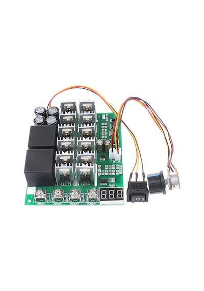 Tls Robotik 1000W 12V-36V 60A İleri/Geri Kontrollü Dijital DC Motor Hız Kontrol Modülü