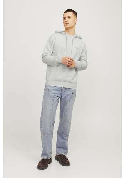 Jack & Jones Erkek Sweat 12256838 Açık Gri Açık Gri