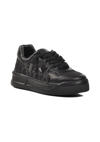 Siyah-siyah Erkek Sneaker Premium 1306 M Siyah-siyah Siyah