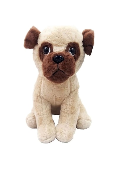 Halley Oyuncak Peluş Buldog Köpek 35 Cm Pl62566 / Halley Açık Kahverengi