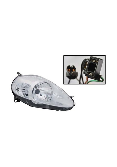 Tyc Far Sağ Fıat Grande Punto 04 10 Elektrikli H4 Krom Fıa10pu001 51701594