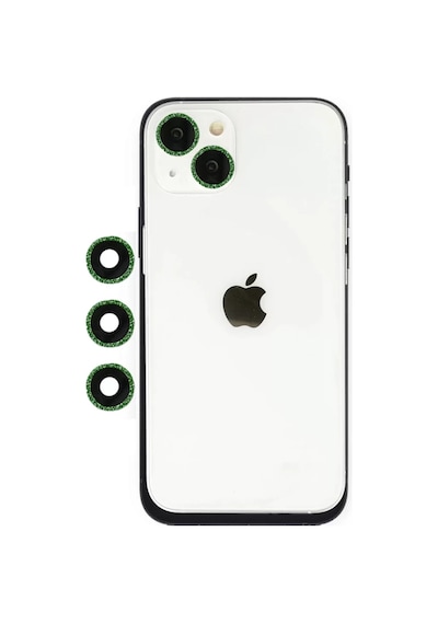 Newface Apple İphone 14 Shine Kamera Lens - Yeşil