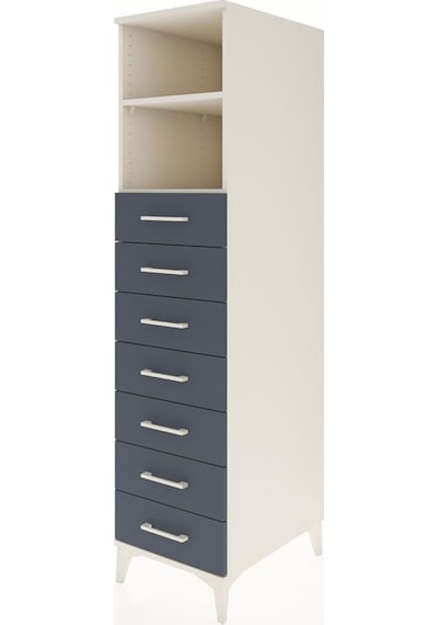 Kronos Dolap 2 Raflı 7 Çekmeceli 44x59x182 Aytaşı-antrasit Aytaşı Kronos Dolap 2 Raflı 7 Çekmeceli 44x59x182 Aytaşı-antrasit Aytaşı