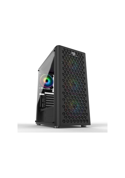 Powerboost Vk-M202B Usb 3.0 Atx Mesh Rgb Fan Siyah Kasa (Psu Yo