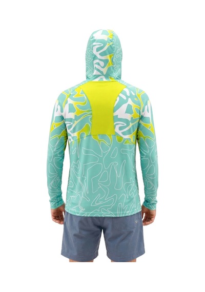 Fujin Pro Angler S26 T-shirt Hooded Izohips Bold Mint Xl Açık Yeşil