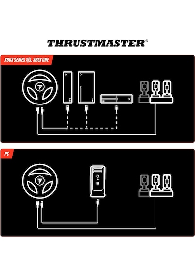 Thrustmaster T98-x Ferrari 296 Gts Yarış Direksiyonu Xbox Series X S, Xbox One Ve Pc Uyumlu Resmi Ferrari Lisanslı, 1:1 Ölçekli Replika