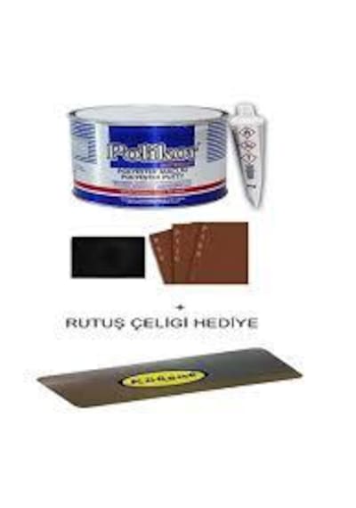 Polikor Polyester Çelik Macun Seti 450 Gr 500 Gr