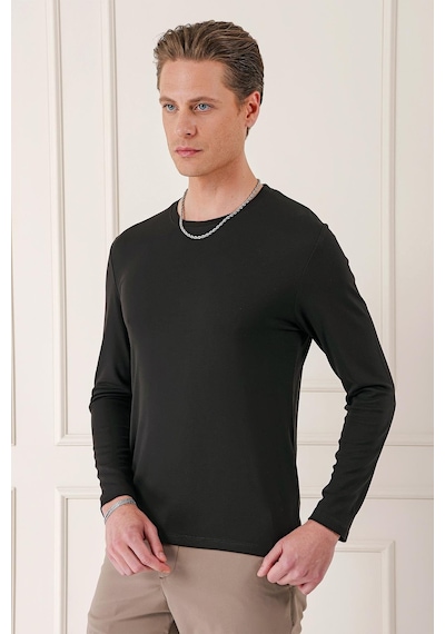 Efor Ts 870 Slim Fit A.kahve Spor T-shirt Kahverengi