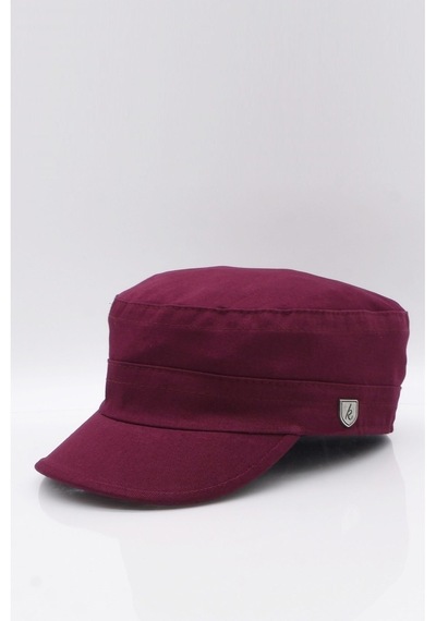Külah Erkek Kastro Şapka Kasket Outdoor Castro Kep Bordo-Bordo-Standart