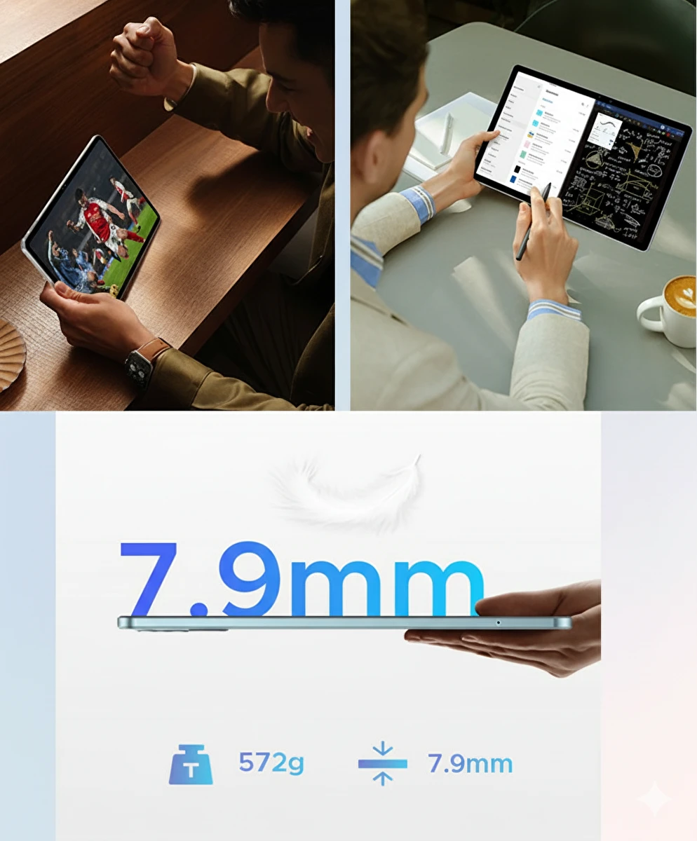 Doogee V Pad 5G 8 GB 256 GB 15 Sim Kartlı 12" Tablet