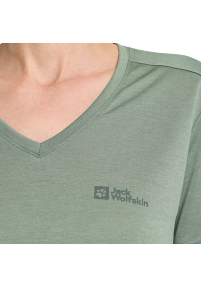 Jack Wolfskın Jack Wolfskin Crosstrail T Kadın Tişört 21884 Çok Renkli