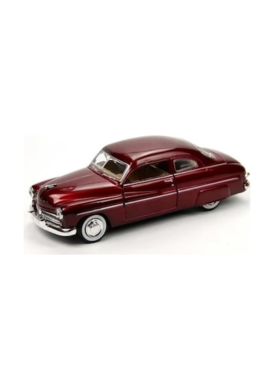 Motormax 1949 Mercury Coupe 1/24 Siyah Model Araba Bordo