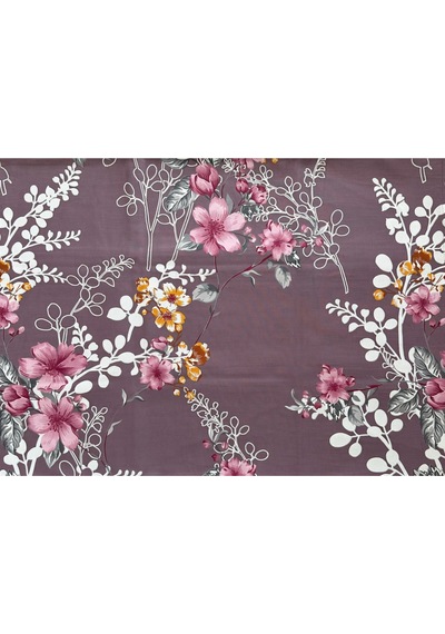 %100 Pamuk Yastık Kılıfı 50x70 Mor