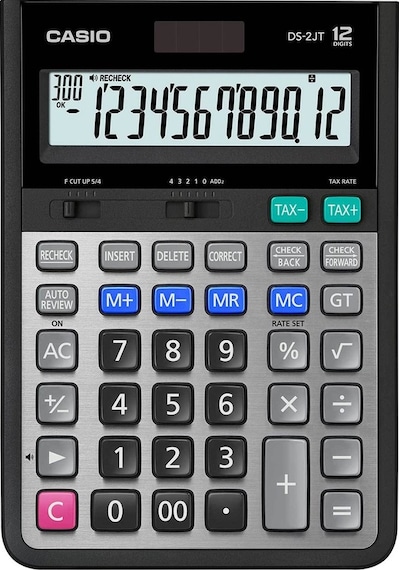Casio DS-2JT 12 Haneli Masaüstü Hesap Makinesi