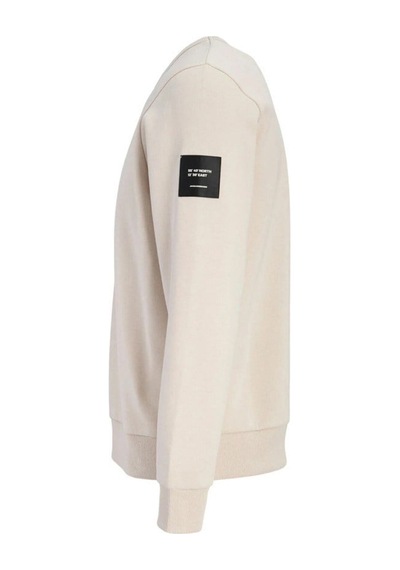 Jack & Jones Jjcleveland Pamuklu Bisiklet Yaka Sweat Erkek Sweat 12298440 Taş