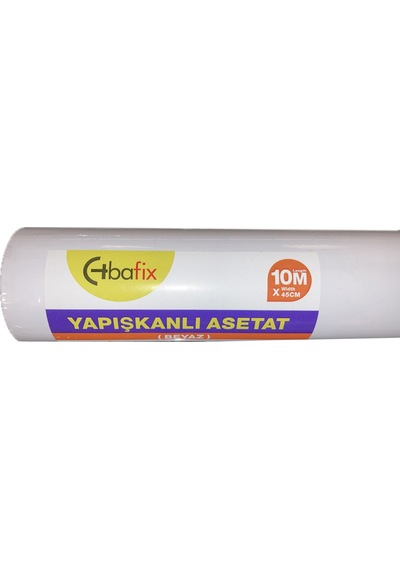 Bafix Yapışkanlı Rulo 45x10 Mt Beyaz Bfx-yfr4510b