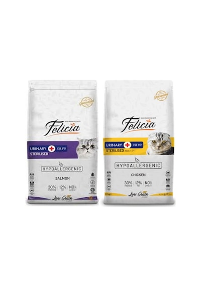 Adult Cat Light & Sterilised Somonlu Kısır Yetişkin Kedi Maması 2 Kg + Az Tahıllı Ta