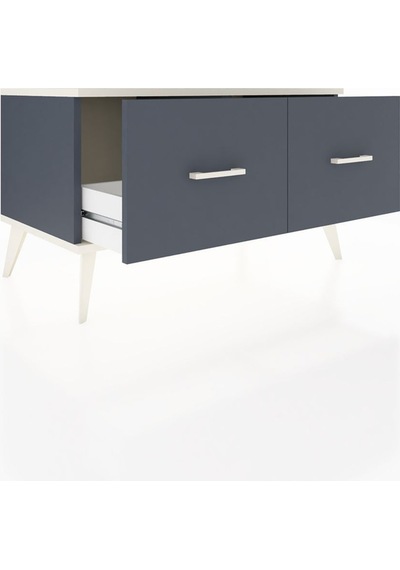 Hyperion Şifonyer 2 Çekmeceli 88x44x48 Antrasit-aytaşı/antrasit Aytaşı/antrasit Hyperion Şifonyer 2 Çekmeceli 88x44x48 Antrasit-aytaşı/antrasit Aytaşı/antrasit