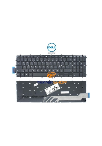 Dell Uyumlu Inspiron 15 7567 7566 7577 Notebook Klavyesi (Siyah Tr) - 541950674