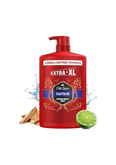Old Spice Captain Erkekler İçin Duş Jeli Ve Şampuan 1000 Ml Ekstra-xl 285 ML