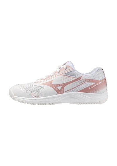 Mizuno Cyclone Speed 5 Kadın Voleybol Ayakkabısı Beyaz Çok Renkli