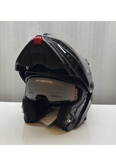 Axxıs Kask Fu409sv Ghostfıghter Sv Solıd A1 Parlak Siyah