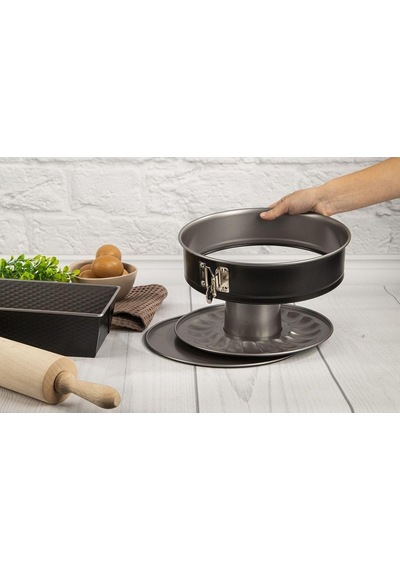 Tefal Easybake Savarin 3 Parça Kek Kalıbı Seti - Gri Diğer