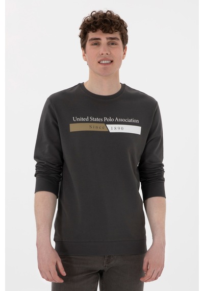 U.s. Polo Assn. Erkek Antrasit Sweatshirt 50290009-vr006 Antrasit U.s. Polo Assn. Erkek Antrasit Sweatshirt 50290009-vr006 Antrasit
