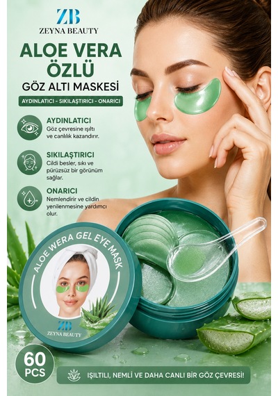 Göz Altı Maskesi Aydınlatıcı Sıkılaştırıcı Ve Onarıcı Aloavera Özlü - 686848187