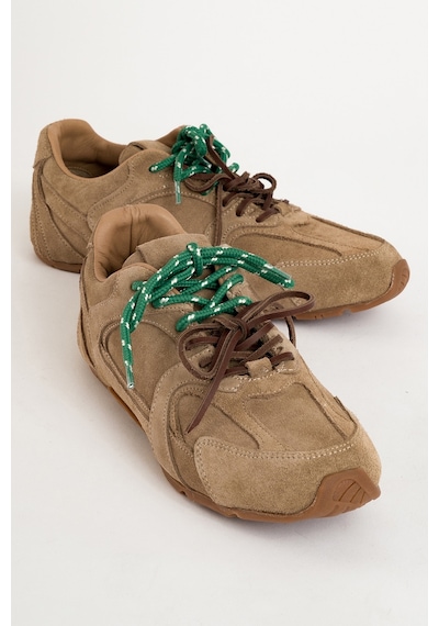 Luvishoes Luvi Shoes Serena Bej Süet Hakiki Deri Kadın Spor Ayakkabı Süet Bej