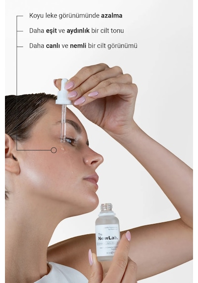 The NewLab Leke Karşıtı Arbutin Cilt Bakım Serumu 30ml ( Niacinamde %5 Alpha Arbutin %2)