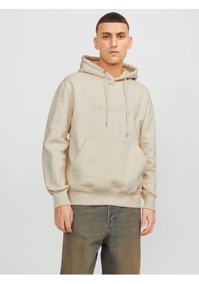Jack&jones Jorfrederıksberg Sweat Hood Sn Gri