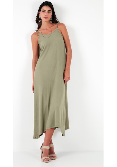 Lela Bayan Elbise 5865732 Olive Olive